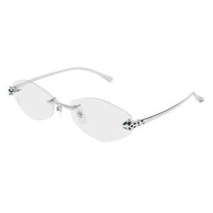 Cartier CT0637o-002 Eyeglasses Silver Metal
